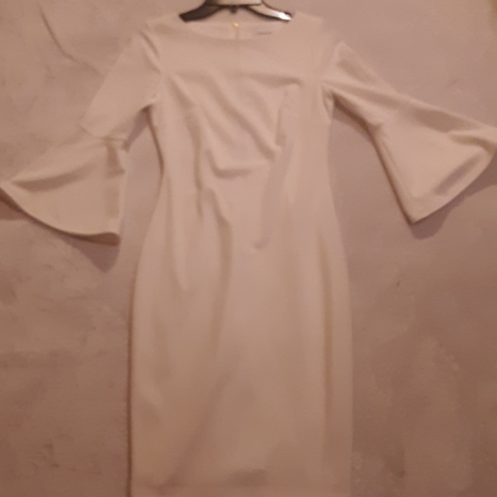 White Calvin Klein Dress